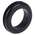 RS PRO Black PVC 20mm Cable Grommet for Maximum of 16mm Cable Dia.