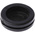 RS PRO Black PVC 25mm Cable Grommet for Maximum of 20.5mm Cable Dia.