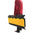 RS PRO 910mm Black/Yellow Cable Cover in Rubber, Thermoplastic, 34mm Inside dia.