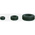 RS PRO Black Polychloroprene 20mm Cable Grommet for Maximum of 9.5mm Cable Dia.