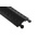 RS PRO 765mm Black Cable Cover in Polyurethane