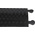 RS PRO 765mm Black Cable Cover in Polyurethane, 45mm Inside dia.