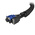 StarTech.com Black Cable Cover in Nylon, Polyester