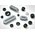 HellermannTyton Black PVC 12mm Cable Grommet for Maximum of 10mm Cable Dia.