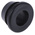 RS PRO Black PVC 12mm Cable Grommet for Maximum of 8mm Cable Dia.