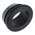 RS PRO Black PVC 16mm Cable Grommet for Maximum of 12mm Cable Dia.