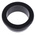 RS PRO Black PVC 22mm Cable Grommet for Maximum of 18mm Cable Dia.