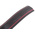 Vulcascot 3m Black/Red Cable Cover, 30 x 10mm Inside dia.