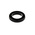 RS PRO Black PVC 31.7mm Cable Grommet for Maximum of 25mm Cable Dia.