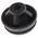 WISKA Black Polypropylene, Thermoplastic 16mm Cable Grommet for 4 → 10mm Cable Dia.