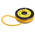 RS PRO Slide On Cable Markers, Black on Yellow, Pre-printed "3", 3 → 4.2mm Cable