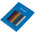 RS PRO Clip On Cable Markers, Black, Blue, Brown, Green, Grey, Orange, Red, Violet, White, Yellow, Pre-printed "0