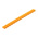 RS PRO Clip On Cable Markers, Black on Yellow, Pre-printed "N → Z"