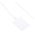 RS PRO Cable Tie Cable Markers, Natural, Pre-printed "Blank", for Cables