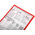 3M SWB -02 Adhesive Cable Marker Book, White, Pre-printed "Blank", 6 → 8mm Cable