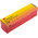 3M SDR Adhesive Cable Marker Kit, Red, Pre-printed "0 → 9"