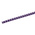 HellermannTyton Helagrip Slide On Cable Markers, White on Violet, Pre-printed "7", 1 → 3mm Cable