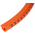 HellermannTyton Helagrip Slide On Cable Markers, Black on Orange, Pre-printed "3", 4 → 9mm Cable