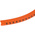 HellermannTyton Helagrip Slide On Cable Markers, Black on Orange, Pre-printed "3", 4 → 9mm Cable