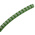 HellermannTyton Helagrip Slide On Cable Markers, White on Green, Pre-printed "5", 4 → 9mm Cable