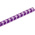 HellermannTyton Helagrip Slide On Cable Markers, White on Violet, Pre-printed "7", 4 → 9mm Cable