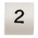 TE Connectivity Heat Shrink Cable Markers, White, Pre-printed "2", 2 → 6mm Cable