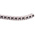HellermannTyton Helagrip Slide On Cable Markers, Black on White, Pre-printed "M", 2 → 5mm Cable