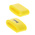 HellermannTyton Ovalgrip Slide On Cable Markers, Black on Yellow, Pre-printed "1", 2.5 → 6mm Cable