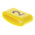 HellermannTyton Ovalgrip Slide On Cable Markers, Black on Yellow, Pre-printed "2", 2.5 → 6mm Cable