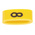 HellermannTyton Ovalgrip Slide On Cable Markers, Black on Yellow, Pre-printed "8", 2.5 → 6mm Cable