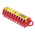 3M ScotchCode™ Adhesive Cable Marker Kit, White, Pre-printed "0 → 9"
