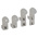 RS PRO Clip On Cable Markers, Pre-printed "L, N", for Single Phase Electricity Meters