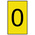 HellermannTyton Ovalgrip Slide On Cable Markers, Black on Yellow, Pre-printed "0", 1.7 → 3.6mm Cable