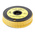 RS PRO Slide On Cable Markers, Black on Yellow, Pre-printed "L", 3 → 4.2mm Cable
