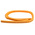 RS PRO Snap On Cable Markers, Black on Orange, Pre-printed "8", 4 → 5mm Cable