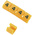 RS PRO Snap On Cable Markers, Black on Orange, Pre-printed "7", 4 → 5mm Cable