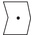 HellermannTyton HGDC Slide On Cable Markers, Black on White, Pre-printed ".", 2 → 5mm Cable