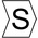 HellermannTyton Helagrip Slide On Cable Markers, Black on White, Pre-printed "S", 4 → 9mm Cable