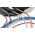 HellermannTyton Ovalgrip Slide On Cable Markers, Pink, Pre-printed "+", 1.7 → 3.6mm Cable