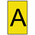 HellermannTyton Ovalgrip Slide On Cable Markers, Black on Yellow, Pre-printed "A", 1.7 → 3.6mm Cable