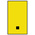 HellermannTyton Ovalgrip Slide On Cable Markers, Black on Yellow, Pre-printed ".", 1.7 → 3.6mm Cable