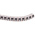 HellermannTyton HGDC Slide On Cable Markers, Black on White, Pre-printed "M", 1 → 3mm Cable