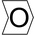 HellermannTyton HGDC Slide On Cable Markers, Black on White, Pre-printed "O", 1 → 3mm Cable