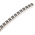 HellermannTyton HGDC Slide On Cable Markers, Black on White, Pre-printed "N", 2 → 5mm Cable