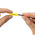 Phoenix Contact 8 (EX9)R C1 YE/BK, MM-WMS 4 Heat Shrink Cable Marker, Yellow, 1.6 → 4.8mm Cable, for THERMOMARK