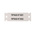 HellermannTyton TIPTAG5 Mounting clamp Cable Marker, White, Pre-printed "TIPTAG5 HT"