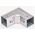 RS PRO 304 Stainless Steel Cable Trunking Accessory, 50 x 50mm