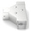 RS PRO 304 Stainless Steel Cable Trunking Accessory, 75 x 75mm