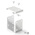 RS PRO 304 Stainless Steel Cable Trunking Accessory, 75 x 75mm