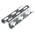 Cablofil International Support Rail Pre-Galvanised Steel Cable Tray Accessory, 150 mm Width
